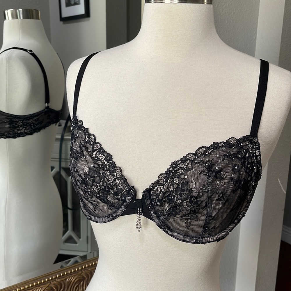 Victoria's Secret Black Lace Bra